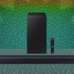 Este combo compacto de barra de som / subwoofer Samsung está à venda por US $ 140