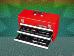 Este conjunto de artesão de 104 peças é exatamente como minha primeira caixa de ferramentas e está com mais de 50% de desconto agora Este conjunto de artesão de 104 peças é exatamente como minha primeira caixa de ferramentas e está com mais de 50% de desconto agora