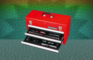 Este conjunto de artesão de 104 peças é exatamente como minha primeira caixa de ferramentas e está com mais de 50% de desconto agora Este conjunto de artesão de 104 peças é exatamente como minha primeira caixa de ferramentas e está com mais de 50% de desconto agora