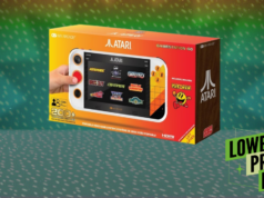Este console portátil Atari vem com 200 jogos da velha escola e tem US $ 50 de desconto Este console portátil Atari vem com 200 jogos da velha escola e tem US $ 50 de desconto