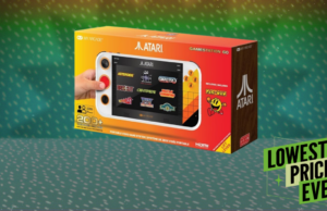 Este console portátil Atari vem com 200 jogos da velha escola e tem US $ 50 de desconto Este console portátil Atari vem com 200 jogos da velha escola e tem US $ 50 de desconto