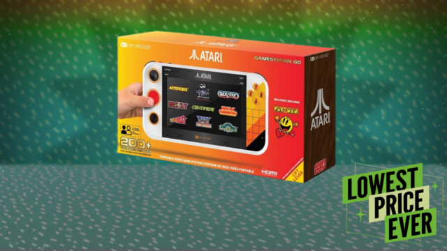 Este console portátil Atari vem com 200 jogos da velha escola e tem US $ 50 de desconto
