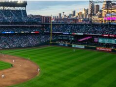 Este é o seu lembrete anual para se inscrever gratuitamente na MLB TV se você estiver na T-Mobile Logotipo da T-Mobile em fundo branco