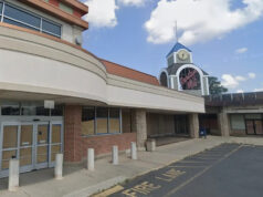 Este shopping moribundo em NJ será demolido para dar lugar a centenas de apartamentos Renderização de redesenvolvimento do Raritan Mall