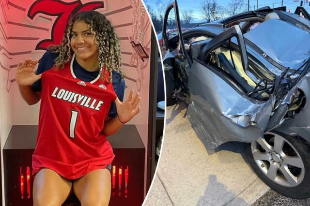 Myah Epps, uma jogadora sênior de basquete recrutada para Louisville, sofreu ferimentos graves em um acidente de carro, de acordo com uma página de doações do GoFundMe.