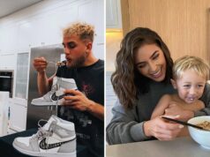 Estrelas comendo cereais no Dia Nacional dos Cereais… Cerealmente delicioso! Celebridades comendo cereais... Crunchin' N' Munchin'!