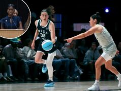 Estrelas da WNBA têm ‘sérias preocupações’ com o líder sindical enquanto a luta da CBA ganha uma nova reviravolta Breanna Stewart do Mist dribla a bola contra Kelsey Plum do Phantom durante o primeiro quarto do jogo Unrivaled 2026 na Sephora Arena em 7 de fevereiro de 2026 em Medley, Flórida.