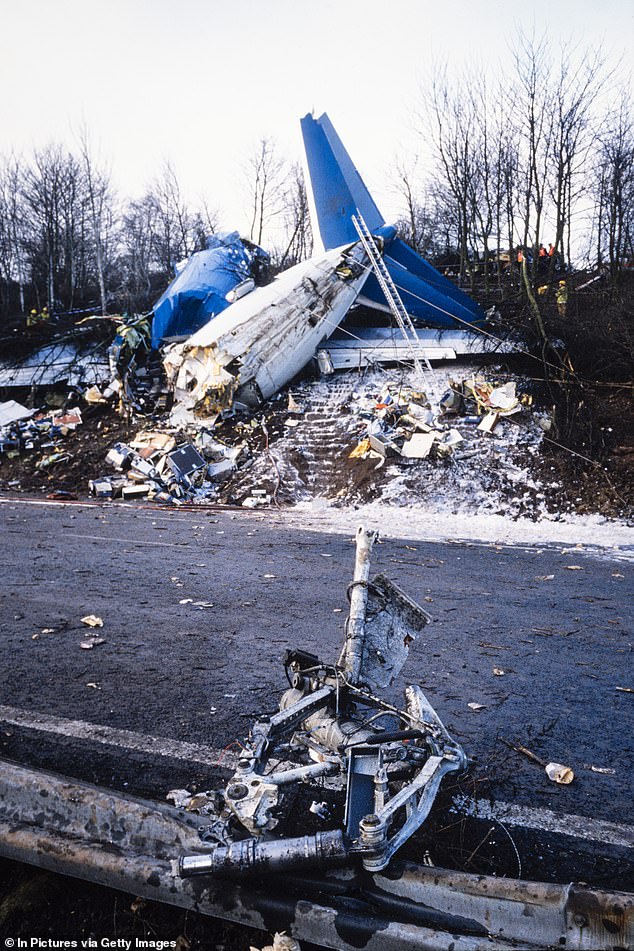 'Estremecendo... depois silêncio quando o avião caiu sem nenhum motor': O avião da British Midland Airways no aterro M1 em Kegworth em 9 de janeiro de 1989