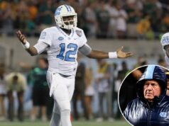 Ex-UNC QB Marquise Williams boicotando o programa de Bill Belichick com preocupação enigmática A quarterback do Tar Heels da Carolina do Norte, Marquise Williams (12), reage após fazer uma interferência no 2º quarto do Russell Athletic Bowl de 2015 entre o Tar Heels da Carolina do Norte e o Baylor Bears no Florida Citrus Bowl