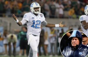 Ex-UNC QB Marquise Williams boicotando o programa de Bill Belichick com preocupação enigmática A quarterback do Tar Heels da Carolina do Norte, Marquise Williams (12), reage após fazer uma interferência no 2º quarto do Russell Athletic Bowl de 2015 entre o Tar Heels da Carolina do Norte e o Baylor Bears no Florida Citrus Bowl