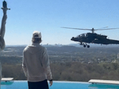 Exército dos EUA suspende tripulação envolvida na manobra do helicóptero Kid Rock Kid Rock no Salão Oval com Donald Trump.