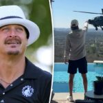 Exército suspende tripulação após manobra de helicóptero do lado de fora da casa de Kid Rock