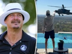 Exército suspende tripulação após manobra de helicóptero do lado de fora da casa de Kid Rock Exército suspende tripulação após manobra de helicóptero do lado de fora da casa de Kid Rock