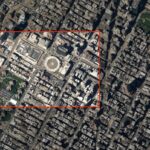 A location geofence over New York City, representing a geofence warrant.