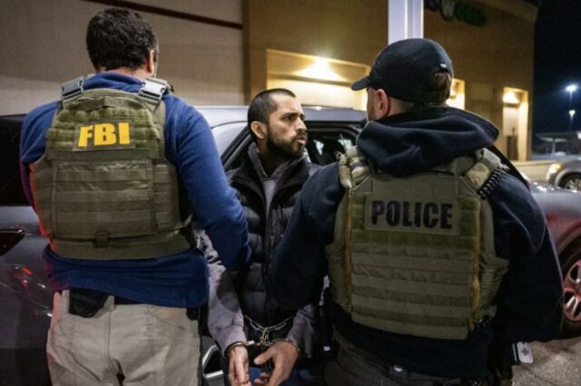 Danny Antonio Granados-Garcia foi levado sob custódia em Waterbury, Connecticut.