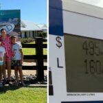 Família Walsh viajando pela Austrália