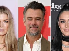 Fergie reage às notícias sobre gravidez do ex-marido Josh Duhamel e Audra Mari Fergie reage à gravidez do ex-marido Josh Duhamel e Audra Mari