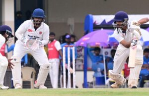 Final do Troféu CK Nayudu: Dominante Tamil Nadu assume a liderança no primeiro turno contra Maharashtra Final do Troféu CK Nayudu: Dominante Tamil Nadu assume a liderança no primeiro turno contra Maharashtra