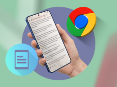 Finalmente estou lendo artigos longos no meu telefone sem apertar os olhos Smartphone exibindo um e-book, colocado em frente a uma fileira de livros físicos