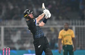 Finn Allen marca o século mais rápido em Copas do Mundo T20 Finn Allen marca o século mais rápido em Copas do Mundo T20