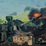 Forças israelenses no sul do Líbano conforme anunciada operação terrestre