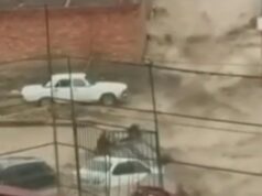 Fortes inundações atingiram Makhachkala, capital da região russa do Daguestão Fortes inundações atingiram Makhachkala, capital da região russa do Daguestão