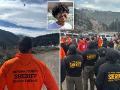 Foto assustadora mostra um jovem de 19 anos antes de desaparecer no gelado rio Truckee, corpo encontrado Foto assustadora mostra um jovem de 19 anos antes de desaparecer no gelado rio Truckee, corpo encontrado
