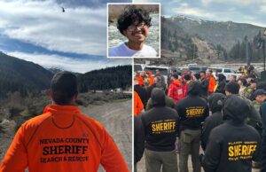 Foto assustadora mostra um jovem de 19 anos antes de desaparecer no gelado rio Truckee, corpo encontrado Foto assustadora mostra um jovem de 19 anos antes de desaparecer no gelado rio Truckee, corpo encontrado