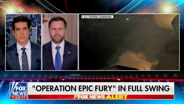 Frenético Vance recua ao ser apontado pela guerra no Irã Yahoo news home