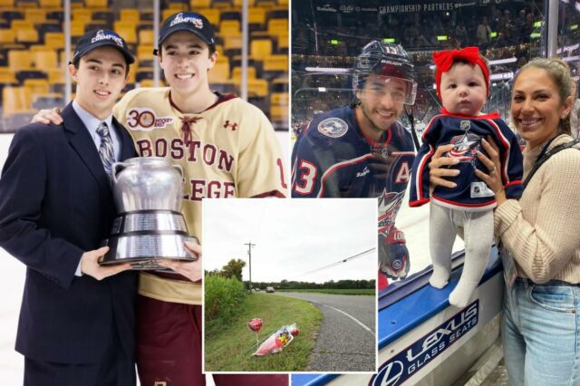 Funcionário do necrotério de NJ demitido por vazar detalhes sobre Johnny Gaudreau da NHL e a morte de seu irmão Matthew para um bate-papo em grupo

