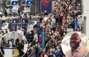 Funcionários da TSA em Atlanta foram obrigados a devolver os vales-presente que Tyler Perry distribuiu durante a paralisação Funcionários da TSA em Atlanta foram obrigados a devolver os vales-presente que Tyler Perry distribuiu durante a paralisação