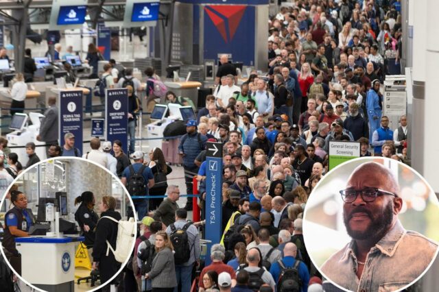 Funcionários da TSA em Atlanta foram obrigados a devolver os Funcionários da TSA em Atlanta foram obrigados a devolver os vales-presente que Tyler Perry distribuiu durante a paralisação