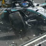 GP da Austrália: Antonelli destrói carro, companheiro de equipe da Mercedes, Russell, é o mais rápido no treino final