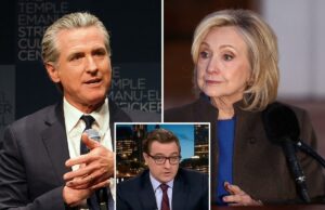 Gavin Newsom enfrenta o ‘problema de Hillary Clinton’, diz apresentador de TV sobre as ambições do governo para 2028 Gavin Newsom enfrenta o ‘problema de Hillary Clinton’, diz apresentador de TV sobre as ambições do governo para 2028
