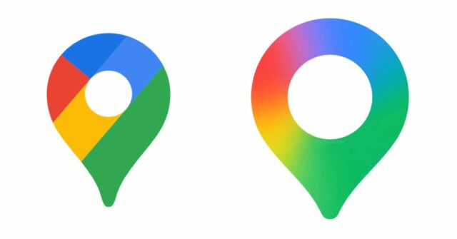 Google Maps para Android e iOS lançando redesenho de ícone gradiente
