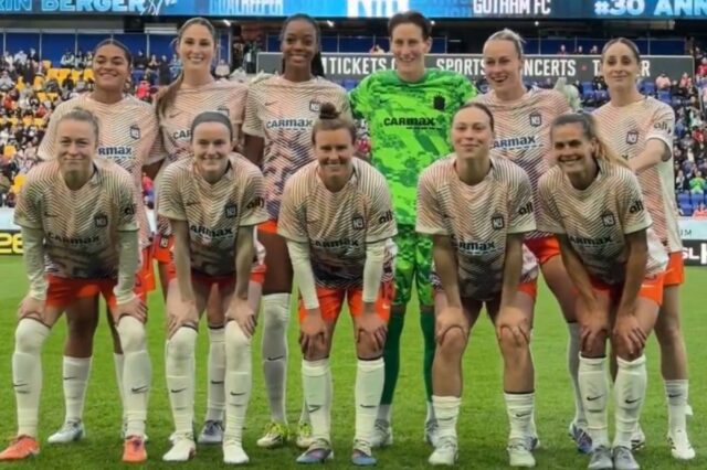 O atual campeão da NWSL, Gotham FC, começou sua temporada de 2026 no sábado. 