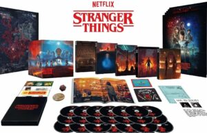 Grandes conjuntos de caixas de Blu-ray da série completa de ‘Stranger Things’ previstos para este verão pela Arrow Video Coisas estranhas