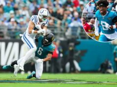 Greg Newsome II emocionado por ‘começar do zero’ com os Giants – e já tem esperanças de um lar de longo prazo Greg Newsome II enfrenta Alec Pierce durante o jogo dos Jaguars em dezembro de 2025 contra os Colts.