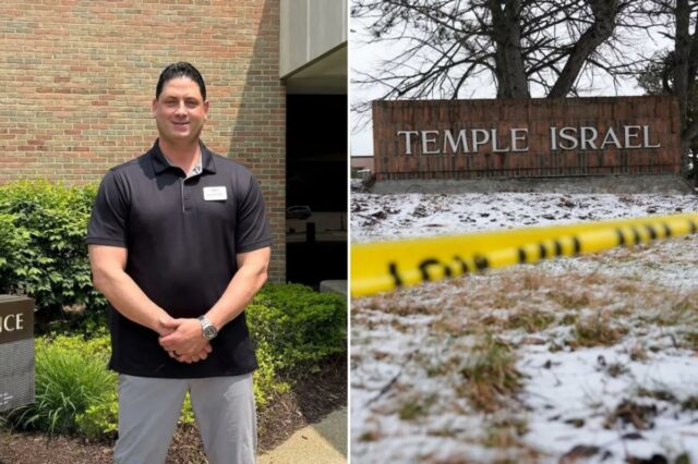 Danny Phillips, diretor de segurança do Temple Israel.