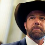 O senador republicano Markwayne Mullin diz que espera apoiar a missão do presidente dos EUA de defender a pátria.