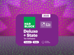 H&R Block Deluxe + State 2025 tem 50% de desconto antes do prazo fiscal H&R Block Deluxe + State 2025 tem 50% de desconto antes do prazo fiscal