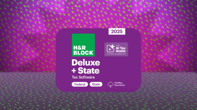 H&R Block Deluxe + State 2025 tem 50% de desconto antes do prazo fiscal
