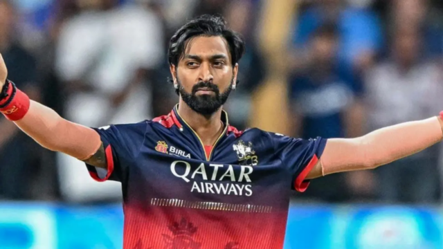 `Há uma atmosfera muito mais calma...`: Pandya sobre a atmosfera `Há uma atmosfera muito mais calma...`: Pandya sobre a atmosfera do camarim do RCB