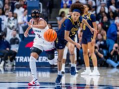 Hannah Hidalgo, da Notre Dame, coloca UConn em alerta perturbado antes do confronto Elite 8 Hannah Hidalgo, da Notre Dame, coloca UConn em alerta perturbado antes do confronto Elite 8