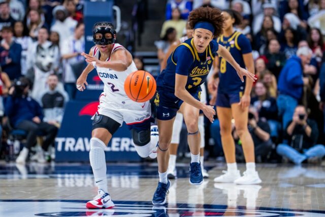 Hannah Hidalgo, da Notre Dame, coloca UConn em alerta perturbado antes do confronto Elite 8
