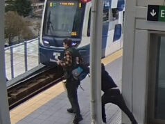 Homem tenta empurrar a vítima para dentro do trem na estação de metrô de superfície de Seattle: documentos Homem tenta empurrar a vítima para dentro do trem na estação de metrô de superfície de Seattle: documentos