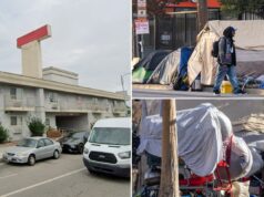 Hotel para moradores de rua financiado pelos contribuintes em Los Angeles foi considerado ‘boondoggle’ por quartos de US $ 625 mil Hotel para moradores de rua financiado pelos contribuintes em Los Angeles foi considerado 'boondoggle' por quartos de US $ 625 mil