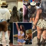 Houston Rodeo implementa política de código de vestimenta após reação contra foliões seminus: 'Coloque algumas malditas roupas'