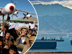 Houthis do Iêmen podem cortar rota comercial entre Ásia e Europa, afirma Irã Apoiadores Houthi participam de uma manifestação contra os ataques liderados pelos EUA no Iêmen e a guerra de Israel na Faixa de Gaza, em Sanaa, Iêmen, sexta-feira, 23 de fevereiro de 2024.