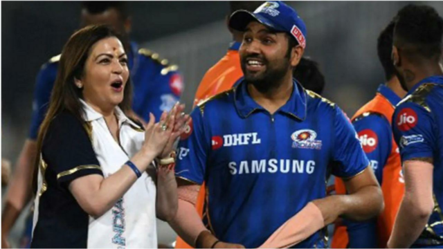 IPL 2026: Nita Ambani elogia a transformação de Rohit Sharma
